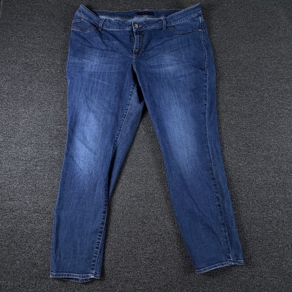 Rock & Republic Jeans Womens 24W (24x29) Kashmiere Blue Skinny R160289 EUC